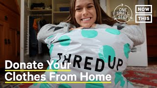 thredUp Will Buy Your Old Clothes To Help You Clean Out Your Closet | One Small Step | NowThis