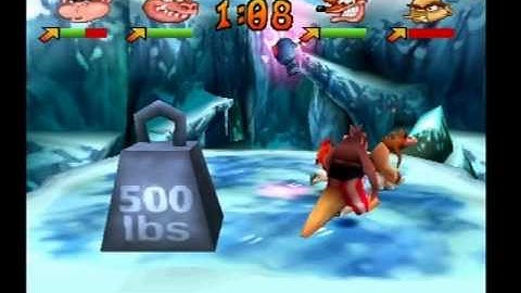 Crash Bash Manic Panic PS1 Gameplay