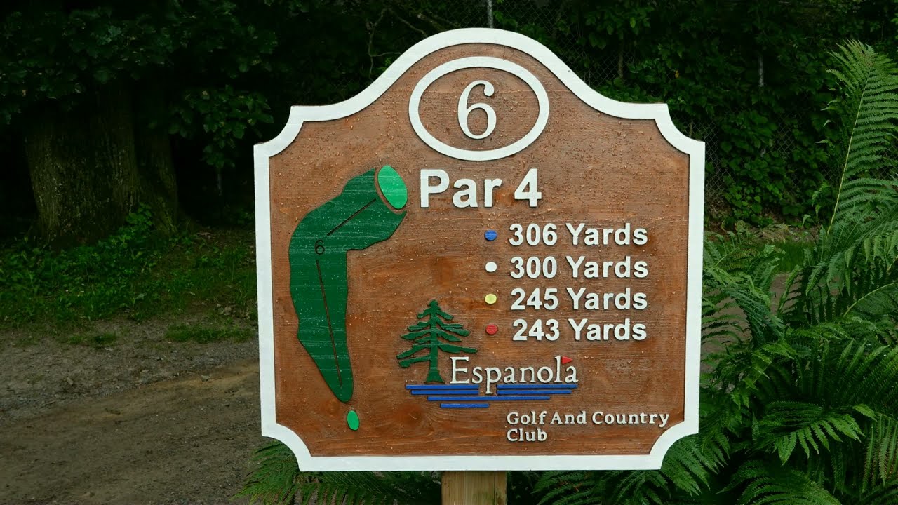 Espanola Golf Course Hole 6