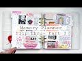 Memory Planner Flip Through- Jan + Feb