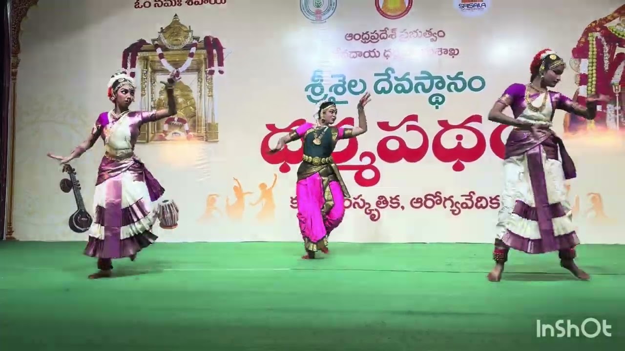 Sadhaka school of dance, naatyarchana at srisailam temple