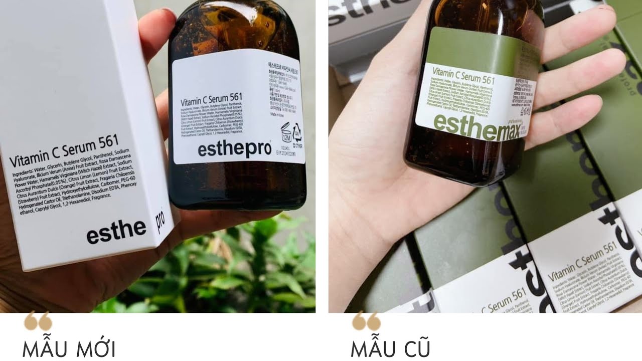 Review Mở Hộp Serum Vitamin C 🍋 561 Esthemax (Esthepro) Có Thực Sự Tốt Không ?