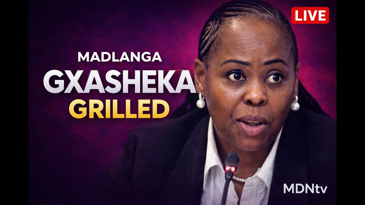 EKURHULENI HR BOSS LINDA GXASHEKA GRILLED AT MADLANGA COMMISSION