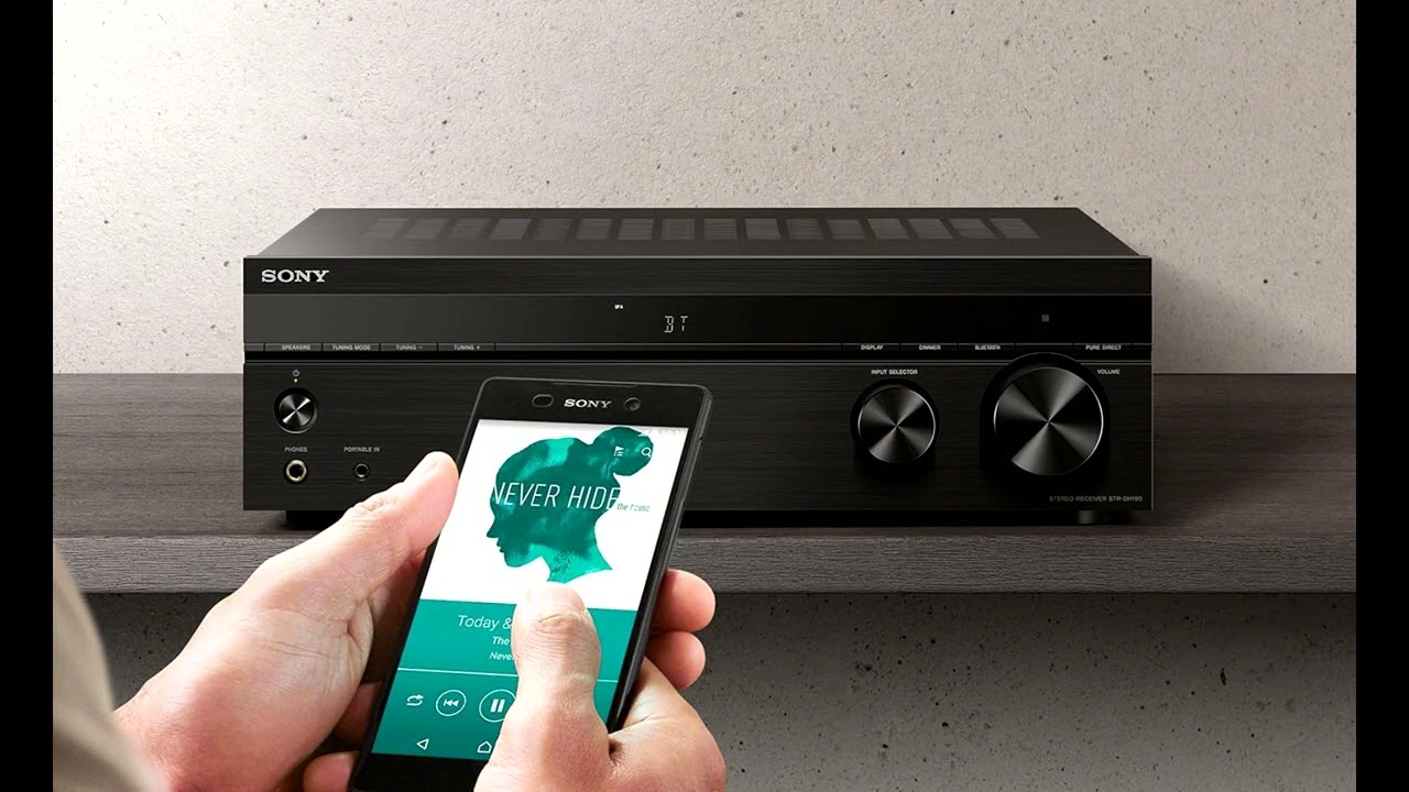 Review: Sony STRDH190 Stereo Receiver | Perfect for Vinyl Lovers & Bluetooth Audio!