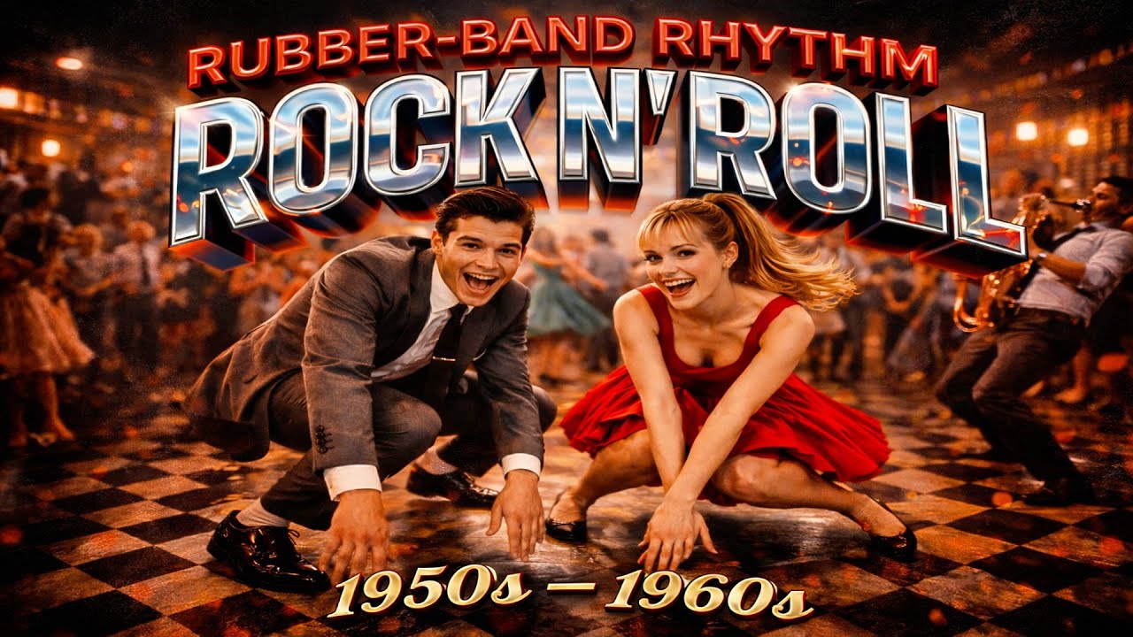 RUBBER-BAND RHYTHM (Midnight Twist Madness) | Rock n' Roll 1950s & 60s Style