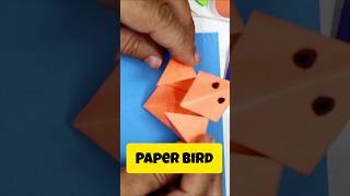 Paper Bird Making DIY | Easy steps craft | Origami paper crafts #diy #diycraft #craft #papercraft