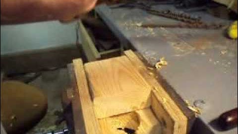 Timber Frame - Sharpening a Barn Auger - a video tutorial from Old Sneelock