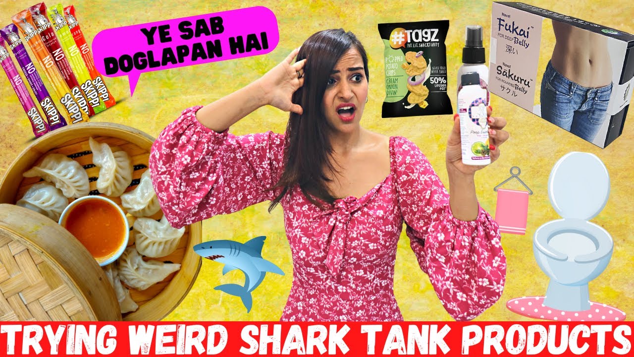 I Tried DUMB SHARK TANK Products *Satisfying*