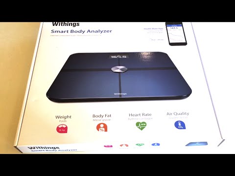 Withings WS-50 Wireless Smart Body Analyzer - Unboxing - Setup and Tests!