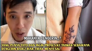 Wahhh,, Gawat Juga Yang Ingin Proses Ke Taiwan Tapi Bertato Dengerin Yah
