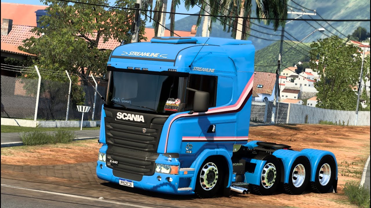 Scania streamline 8x4 ets 2 1 46 youtube