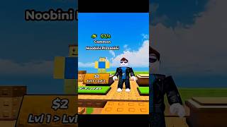 noobini to max level #roblox #bedwarsrobloxfunny #shorts