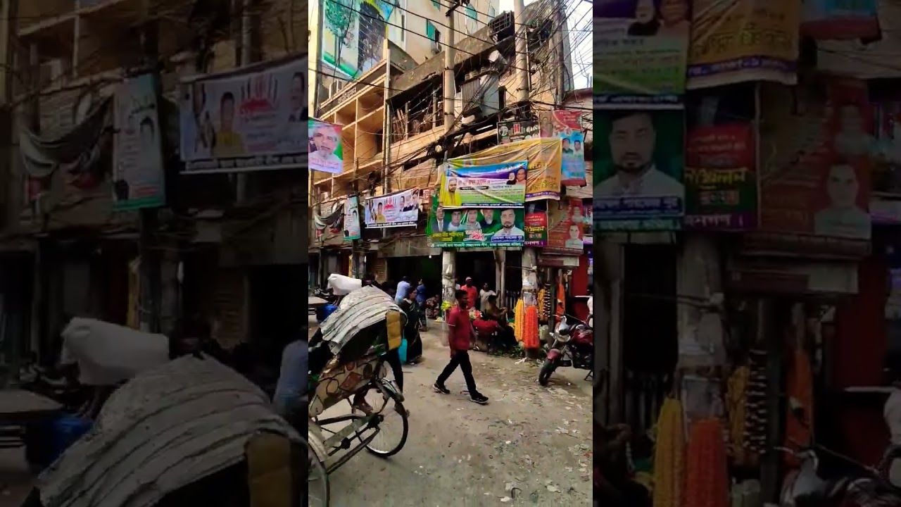 Tati Bazar Hindupotti Puran Dhaka Bangladesh #shorts #bangladesh #purandhaka #dhaka #viral #hindu