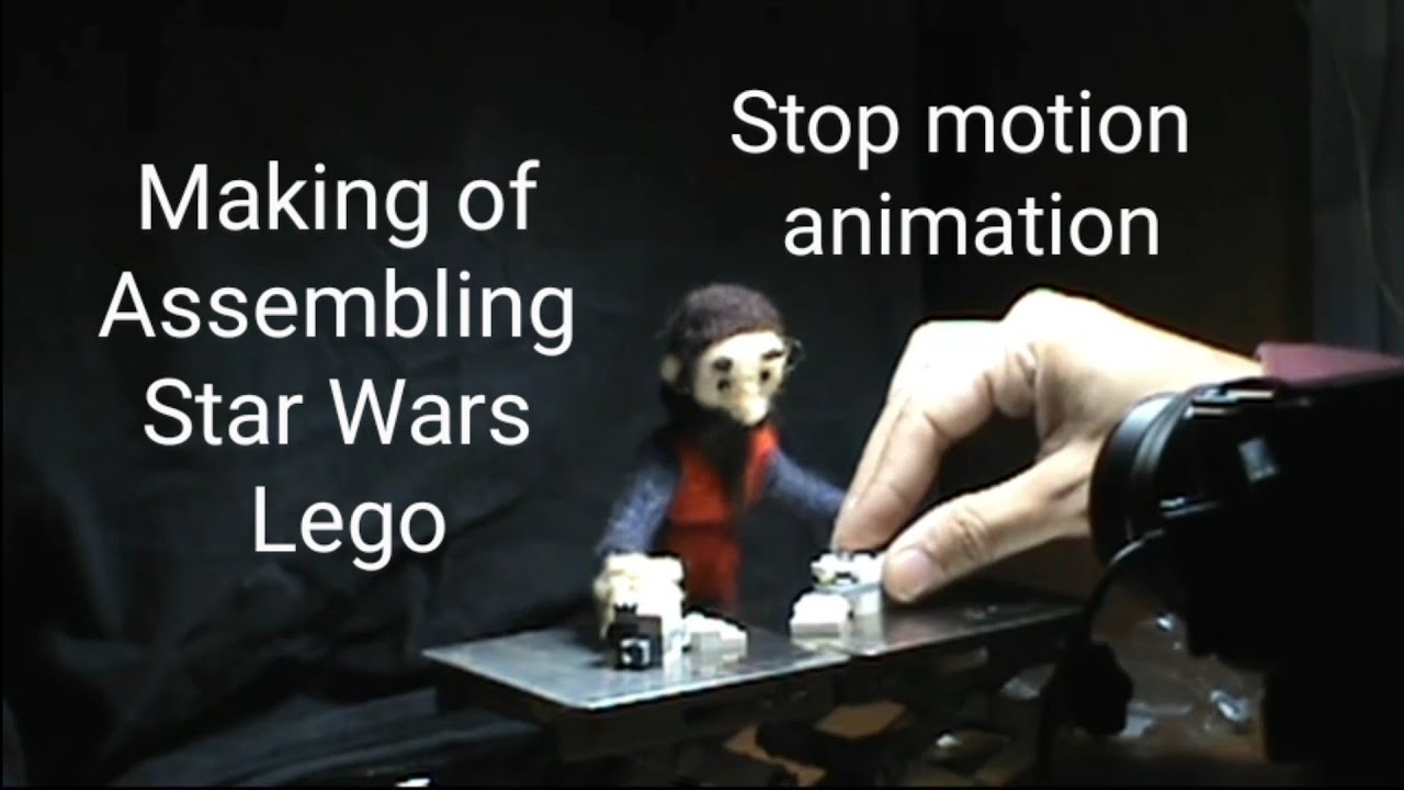 Making of assembling Star Wars Lego (Stop motion animation) - YouTube