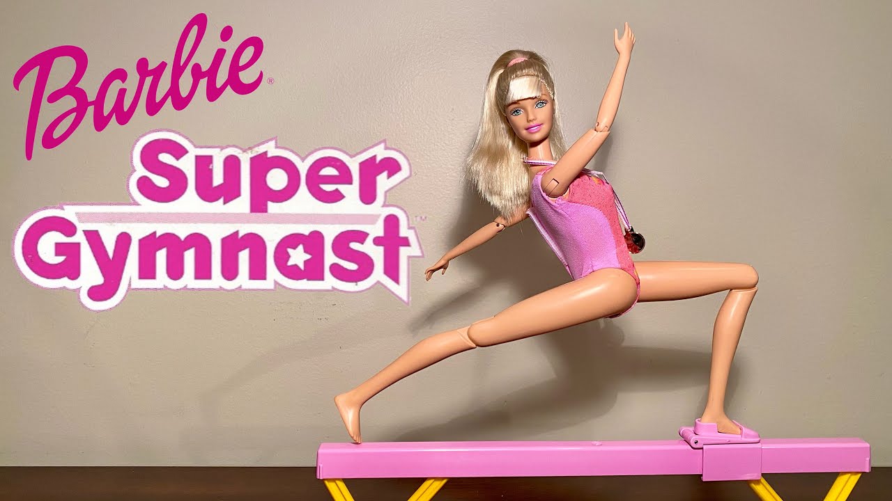 Barbie Dolls Gymnastics Competition Routine - Skipper Saves the