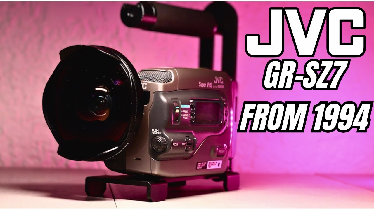 JVC GR-SZ7 Super VHS-C Camcorder From 1994 - YouTube