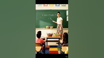 4+3=7 - educational video #shorts