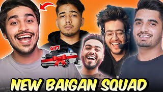 New BAIGAN SQUAD In BGMI😂 SCOUT GIFTS JOKER BENTLEY🤩🔥