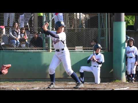 18 11 17 土 神奈川区選抜 三回戦4番バッター9 少年野球