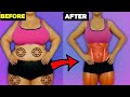 Simple exercises to lose belly fat and love handle fast