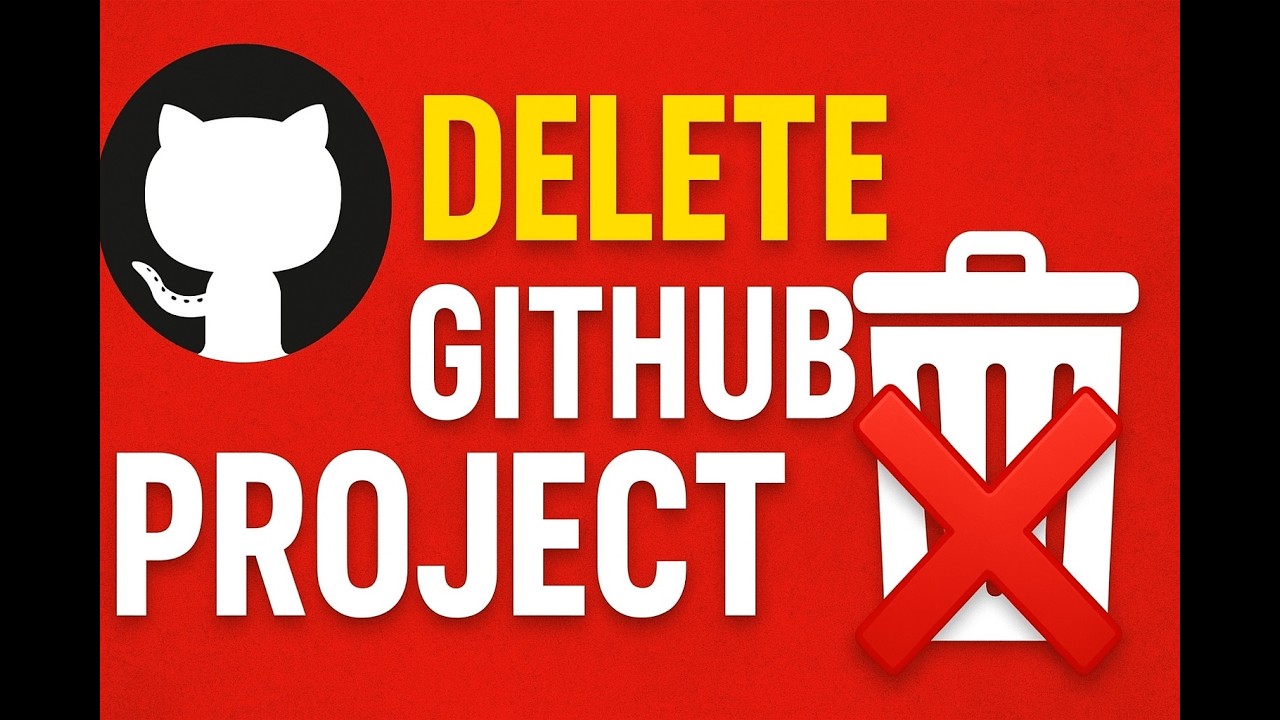How to Delete Github Project Repository - Step by Step - [2025 updated ...