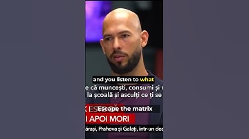 Why you should escape the Matrix #andrew #andrewtate #hu #realworld #tristan #real #power