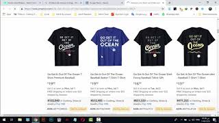 5 طرق للبحث عن تيشيرتات ناجحة و مربحة على ميرش باى امازون - Merch By Amazon Research