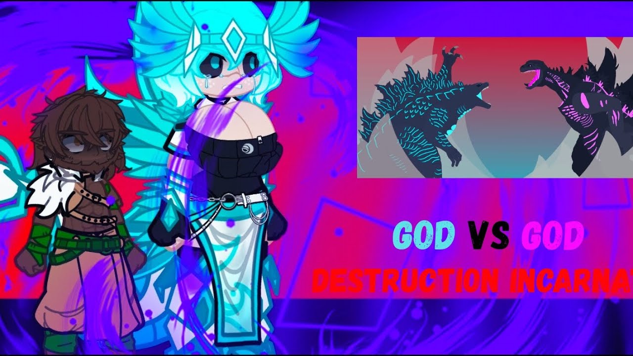 Kaijus react: God vs God: Destruction Incarnate| Monsterverse | Gacha react