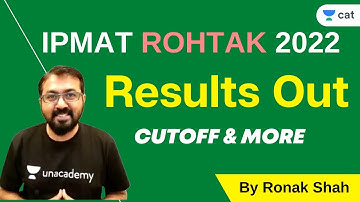 IPM-AT Rohtak | 2022 |  Results Out | Cutoff & Admissions | IPM Rohtak | Ronak Shah