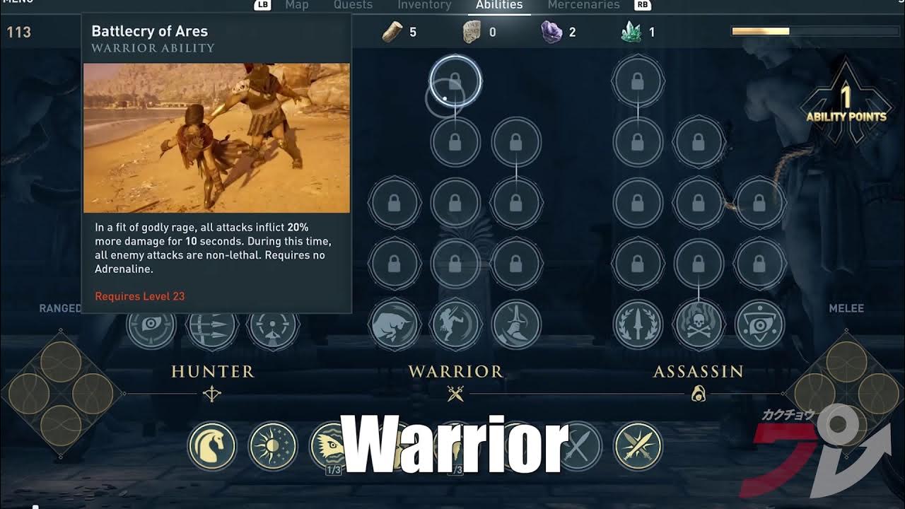 Assassin's Creed Odyssey Skill Tree (KKP) - YouTube