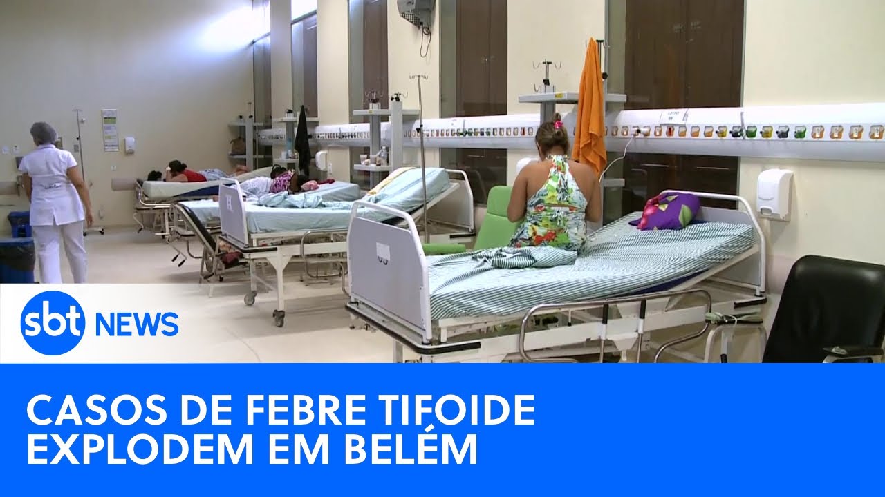 Belém registra alta de 550% nos casos de febre tifóide | 