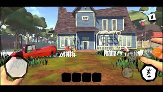 he tryed to get me:hello neighbor phone version