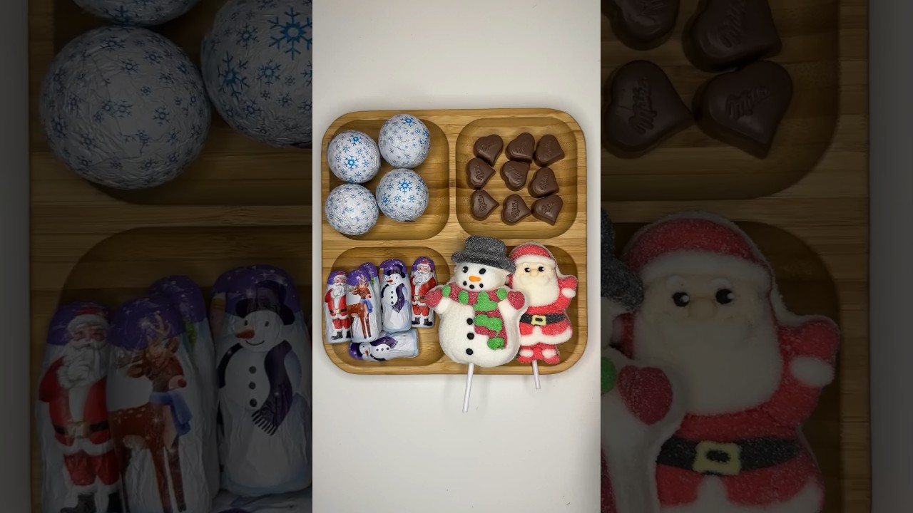 Filling platter with sweets🎅🏽🎄 #shorts