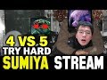 SUMIYA is trying so hard to 4v5 | Sumiya Invoker Stream Moment #1144
