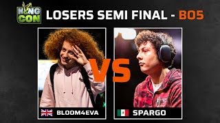 King Con Top 8 - Losers Semi Final - Bloom4Eva (Bayonneta) vs Sparg0 (Cloud)