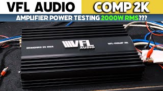 VFL VFLCOMP2K - 2000W RMS @ 1 ohm???? by Quality Mobile Video 4,035 views 2 years ago 4 minutes, 57 seconds