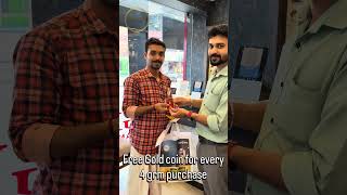 Free Gold Coin for every 4 grm purchase #gold