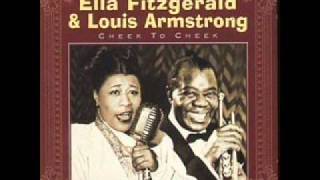 Video thumbnail of "Ella Fitzgerald & Louis Armstrong - Cheek To Cheek (Heaven)"