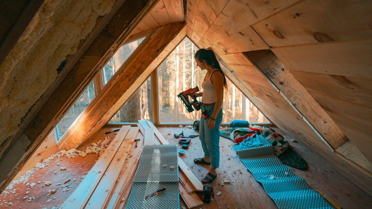 Spring Renovations at Off Grid Riverside Cabin 🌿 YouTube