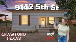 Small-Town Living With a BIG Yard Crawford TX Home Tour