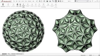 Become a SOLIDWORKS Pro | Master the 'Leaf Pattern on Sphere' in Days | Ultimate CAD Mastery Guide