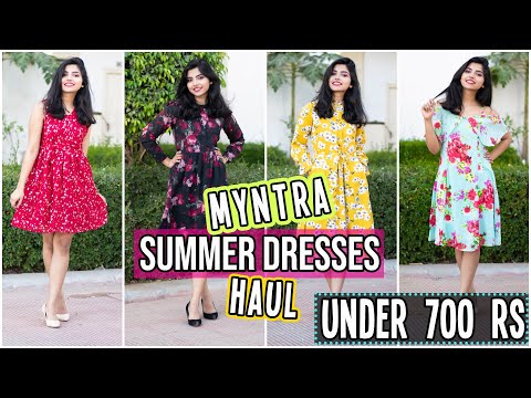 myntra short frock