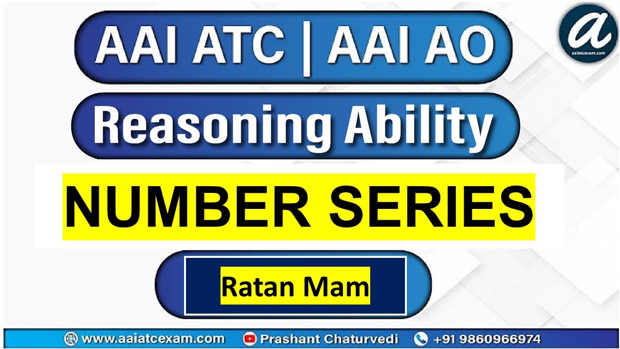 SERIES | Previous Year Questions | Reasoning | AAI ATC 2021 & AAI AO 2021 | By - Ratan Mam