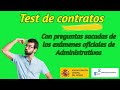 Test sobre la Ley de Contratos del Sector Público para Administrativos de la AGE