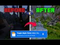Toggle Night Vision Pack For MCPE/MCBE