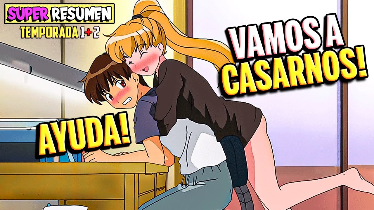 😎El PROTA CHAD que ENAMORÓ a sus 4 AMIGAS de LA INFANCIA🔥AI YORI AOSHI SUPER RESUMEN