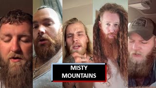 Video thumbnail of "Misty Mountains Cold - Tiktok 2021"