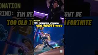 Tim Realized He Might Be Too Old To Compete In Fortnite…