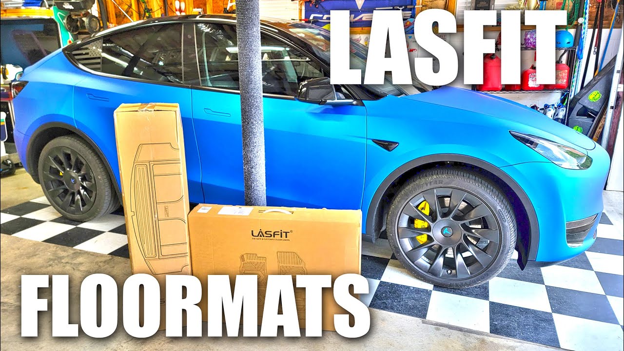 Lasfit All Weather Floormats For Tesla Model Y Install And Review YouTube