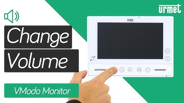 How to Change the Volume - Urmet VModo Handsfree Monitor